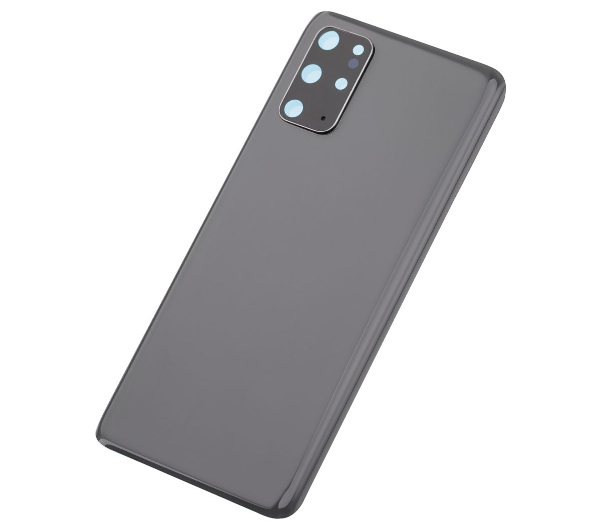 Samsung Galaxy S20 Plus İle Uyumlu 5G Arka Kapak Camı Kamera Lensli  (Kozmik Gri) - Görsel 4