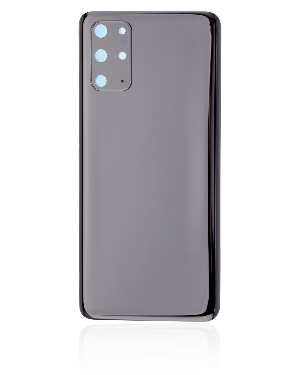 Samsung Galaxy S20 Plus İle Uyumlu 5G Arka Kapak Camı Kamera Lensli  (Kozmik Siyah) - Görsel 3