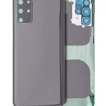 Samsung Galaxy S20 Plus İle Uyumlu Arka Kapak Camı Kamera Lensiyle (Service Pack) (Kozmik Gri)