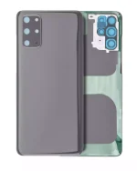 Samsung Galaxy S20 Plus İle Uyumlu Arka Kapak Camı Kamera Lensiyle (Service Pack) (Kozmik Gri)