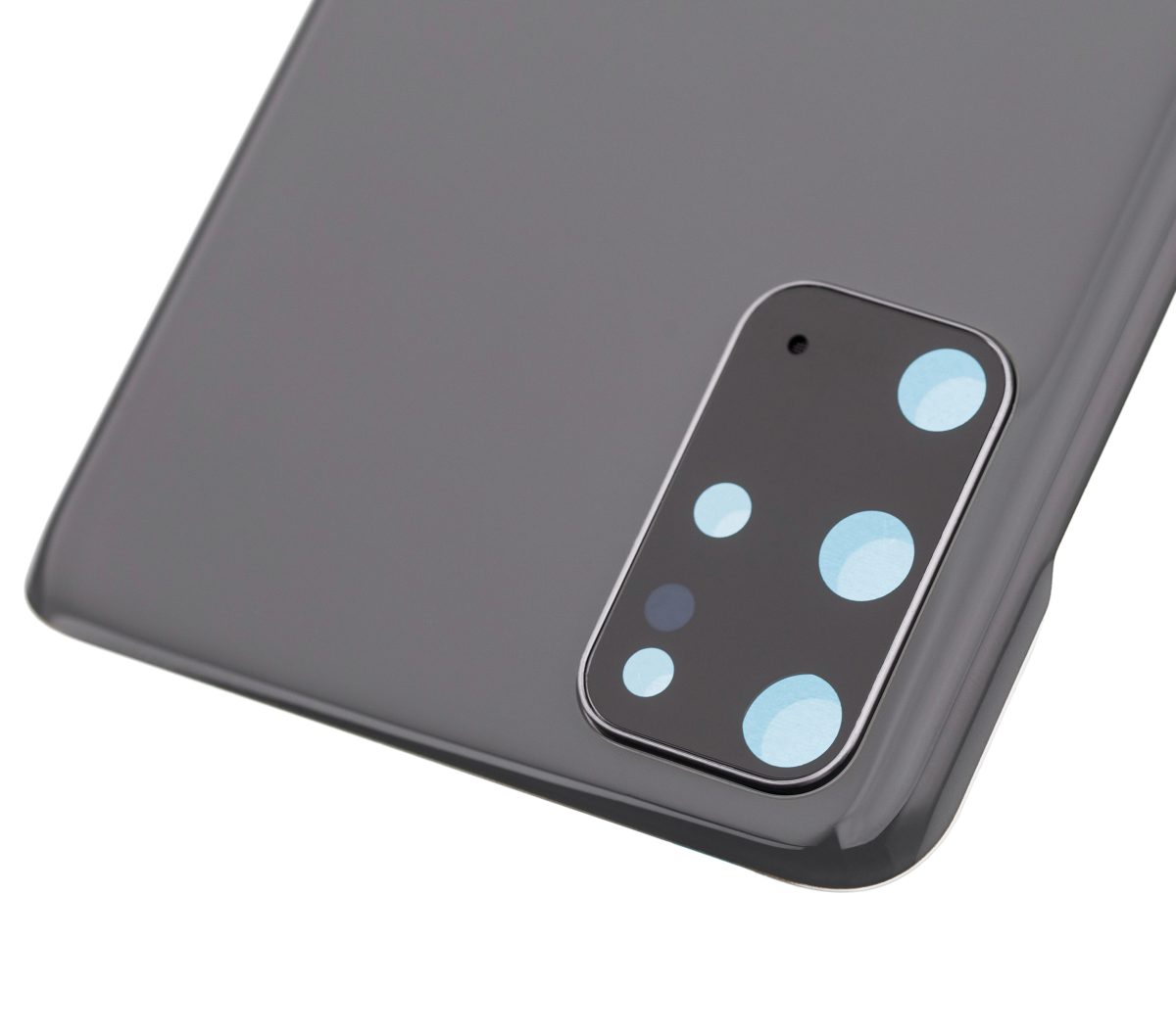 Samsung Galaxy S20 Plus İle Uyumlu Arka Kapak Camı Kamera Lensiyle (Service Pack) (Kozmik Gri) - Görsel 7