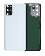 Samsung Galaxy S20 Plus İle Uyumlu Arka Kapak Camı Kamera Lensli (Servis Paketi) (Bulut Beyazı) - Görsel 6