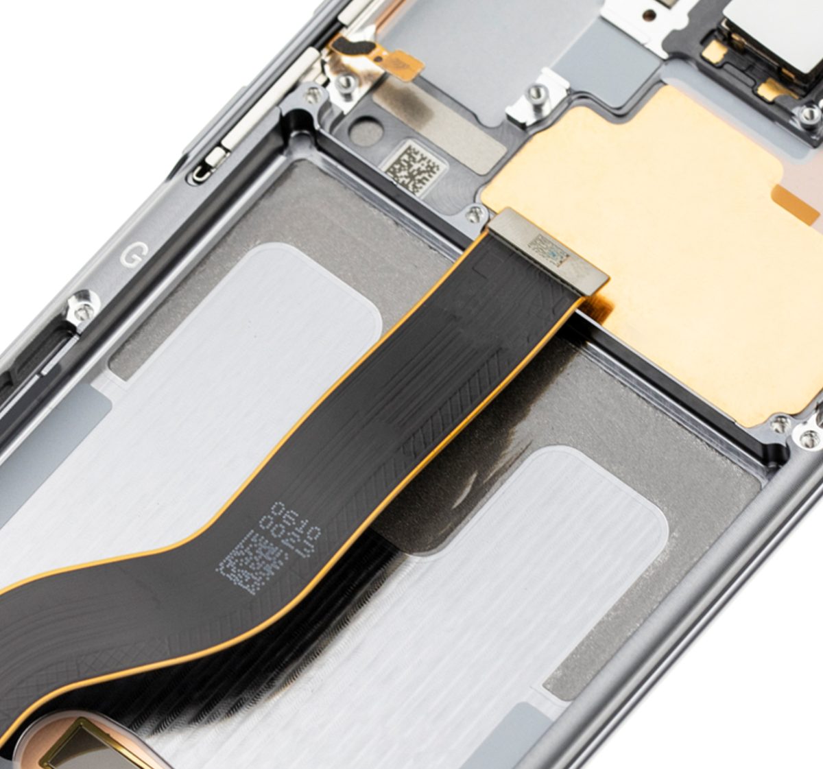Samsung Galaxy S20 Plus İle Uyumlu İçin Çerçeveli ekran 5G Orijinal (Kozmik Gri)  Orijinal Ekranı - Görsel 5