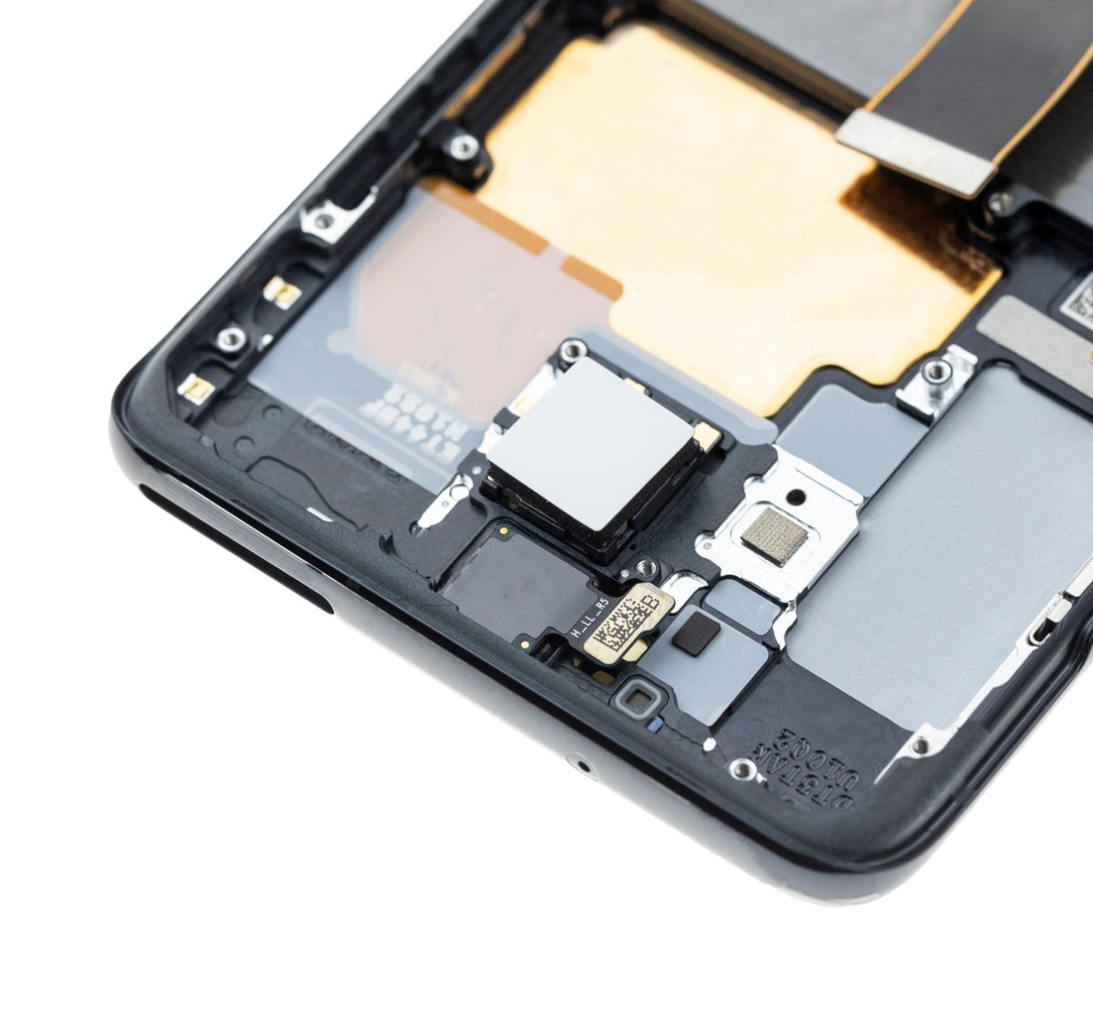 Samsung Galaxy S20 Plus İle Uyumlu İçin Çerçeveli ekran 5G Orijinal (Kozmik Siyah)  Orijinal Ekranı - Görsel 2