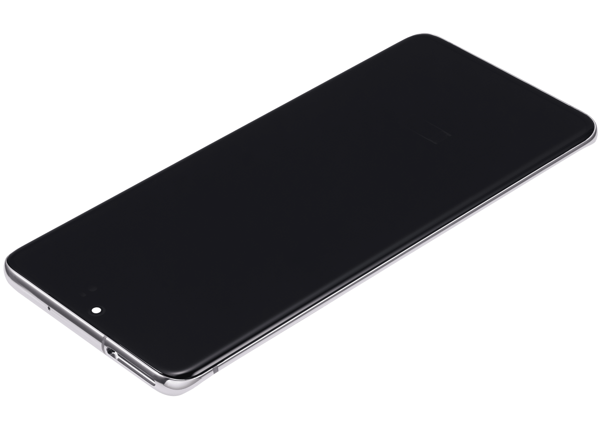 Samsung Galaxy S20 Plus İle Uyumlu İçin Çerçeveli ekran 5G Orijinal  Orijinal Ekranı (Bulut Beyazı) - Görsel 6