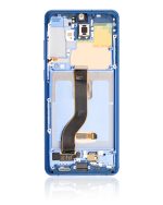 Samsung Galaxy S20 Plus İle Uyumlu İçin Çerçeveli ekran 5G (Service Pack) (Aura Blue)  Orijinal Ekranı - Görsel 3