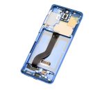 Samsung Galaxy S20 Plus İle Uyumlu İçin Çerçeveli ekran 5G (Service Pack) (Aura Blue)  Orijinal Ekranı - Görsel 6