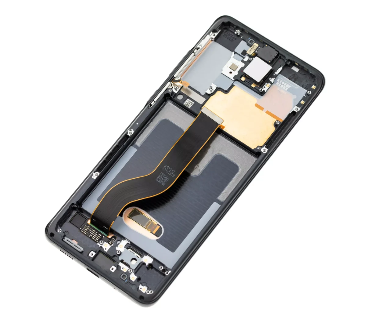 Samsung Galaxy S20 Plus İle Uyumlu İçin Çerçeveli ekran 5G (Service Pack) (Cosmic Black)  Orijinal Ekranı Uyumlu - Görsel 6