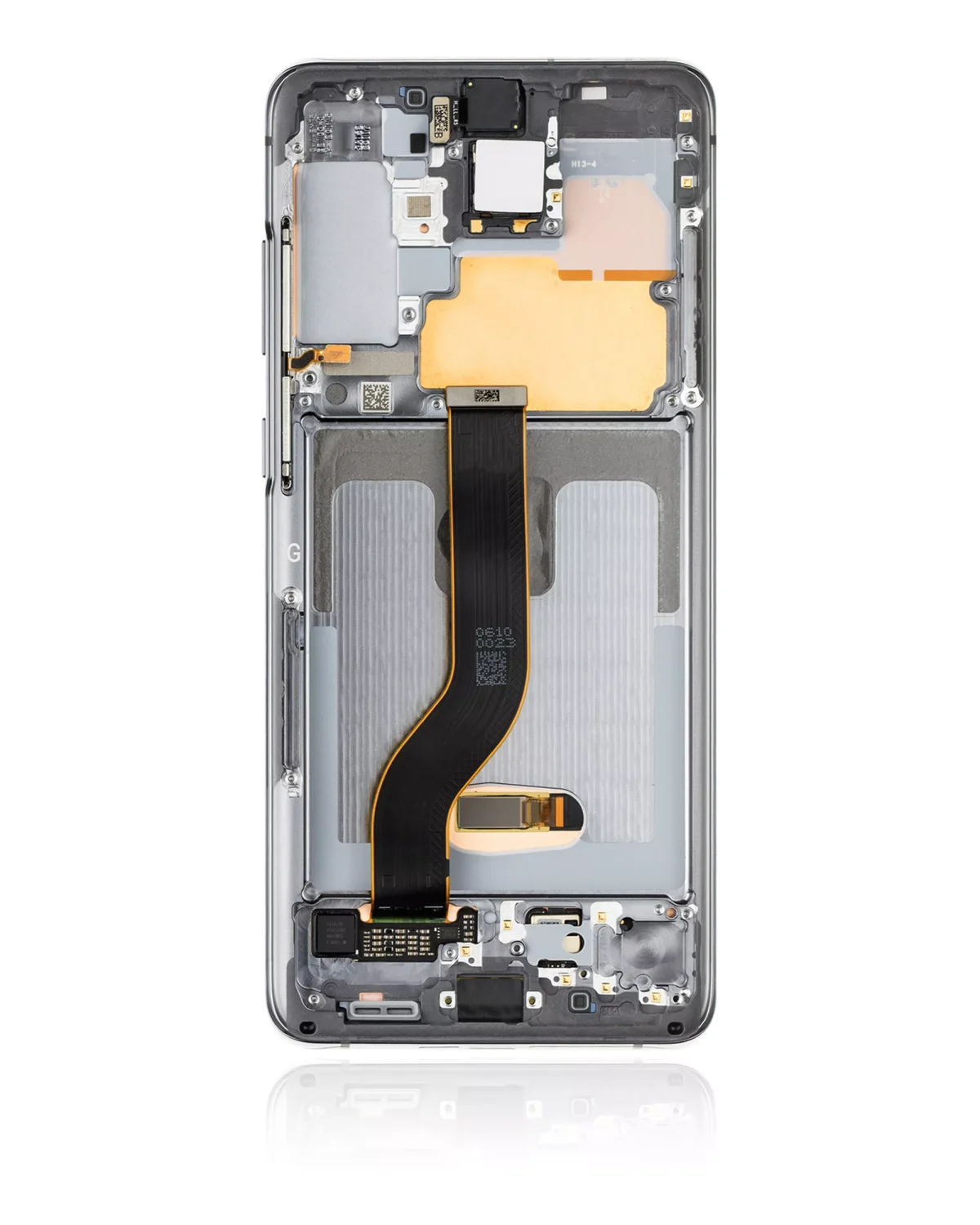 Samsung Galaxy S20 Plus İle Uyumlu İçin Çerçeveli ekran 5G (Service Pack) (Kozmik Gri)  Orijinal Ekranı - Görsel 4
