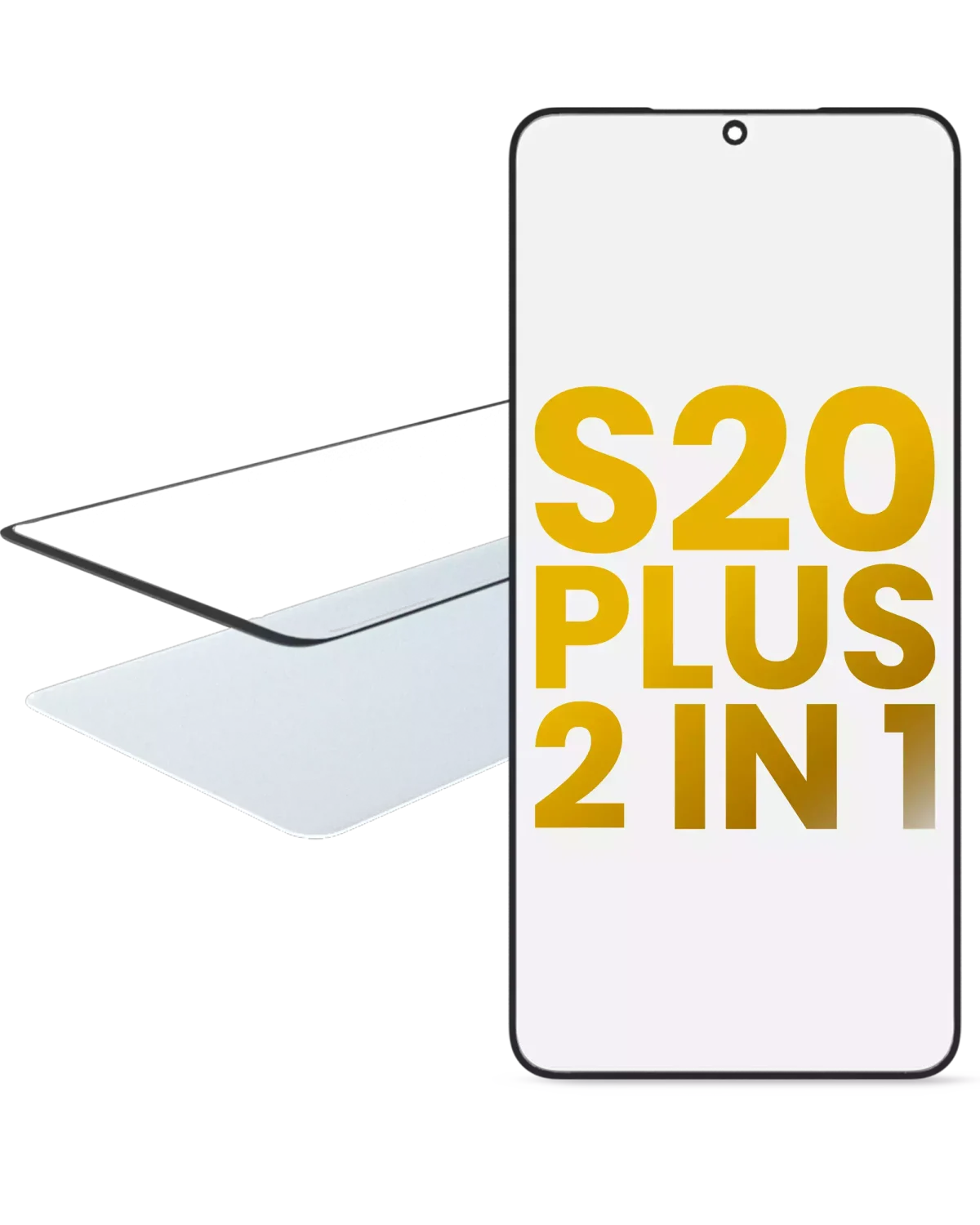 Samsung Galaxy S20 Plus İle Uyumlu OCA Önceden Kurulu 2'si 1 Arada Ön Cam - Görsel 6