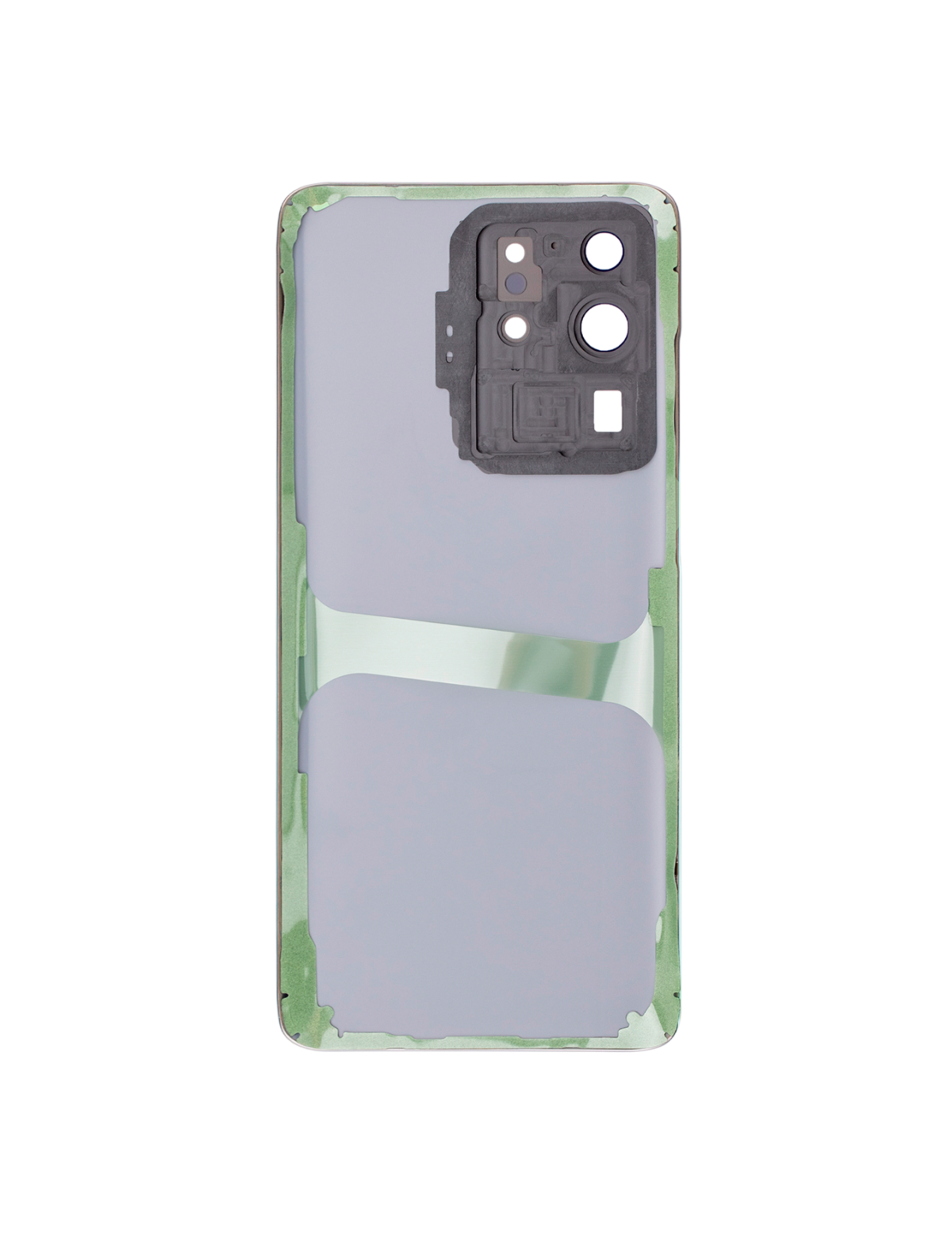 Samsung Galaxy S20 Ultra İle Uyumlu 5G Arka Kapak Camı Kamera Lensiyle  (Aftermarket Plus) (Cosmic Black) - Görsel 4