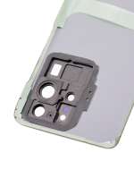 Samsung Galaxy S20 Ultra İle Uyumlu 5G Arka Kapak Camı Kamera Lensiyle  (Aftermarket Plus) (Cosmic Black) - Görsel 7