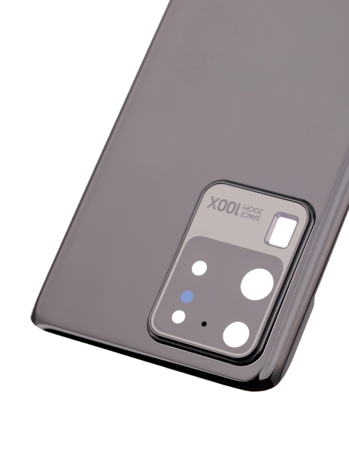 Samsung Galaxy S20 Ultra İle Uyumlu 5G Arka Kapak Camı Kamera Lensiyle  (Aftermarket Plus) (Cosmic Black) - Görsel 8