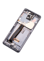 Samsung Galaxy S20 Ultra İle Uyumlu 5G Çerçeveli ekran Orijinal Ekranı (Leke: B Sınıfı) (Kozmik Siyah) - Görsel 2