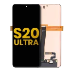 Samsung Galaxy S20 Ultra İle Uyumlu 5G Çerçevesiz ekran Orijinal Ekranı Orijinal (Tüm Renkler)