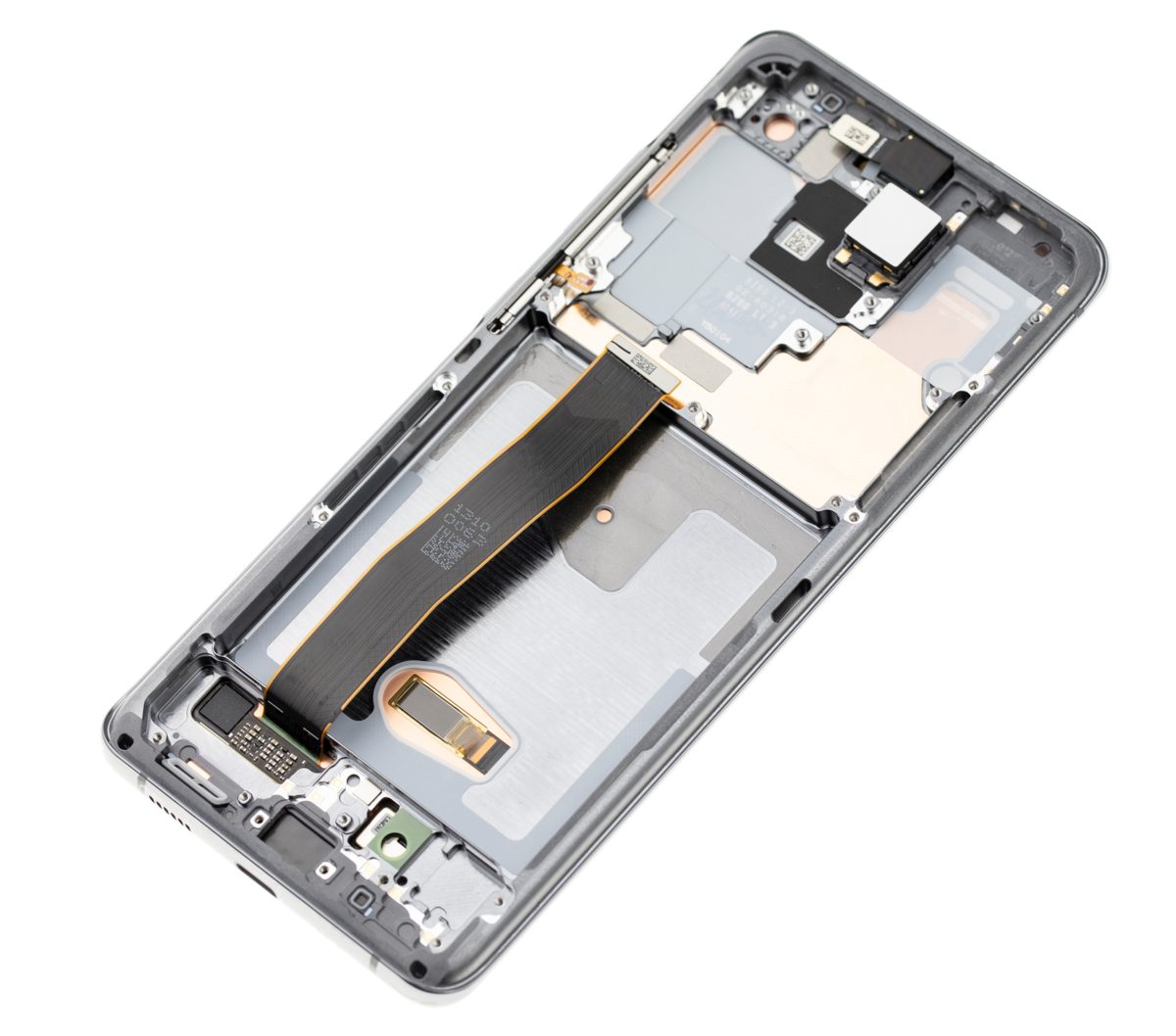 Samsung Galaxy S20 Ultra İle Uyumlu İçin Çerçeveli ekran 5G Orijinal (Kozmik Gri)  Orijinal Ekranı - Görsel 7