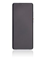 Samsung Galaxy S20 Ultra İle Uyumlu İçin Çerçeveli ekran 5G (Service Pack) (Kozmik Gri)  Orijinal Ekranı - Görsel 3