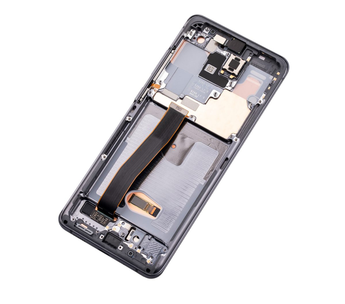 Samsung Galaxy S20 Ultra İle Uyumlu İçin Çerçeveli ekran 5G (Service Pack) (Kozmik Gri)  Orijinal Ekranı - Görsel 8