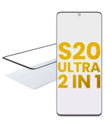 Samsung Galaxy S20 Ultra İle Uyumlu OCA Önceden Kurulu 2'si 1 Arada Ön Cam
