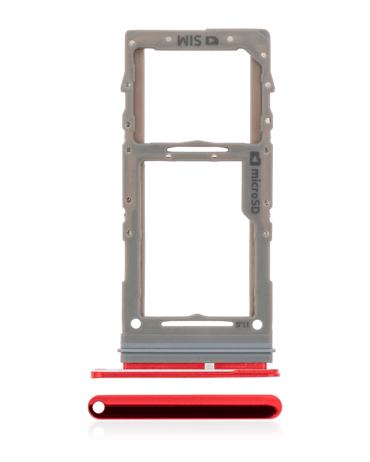 Samsung Galaxy S20 Ultra İle Uyumlu Tek Sim Kart Tepsisi S20 Plus S20 Ultra 5G İle Uyumlu (Aura Red) - Görsel 5