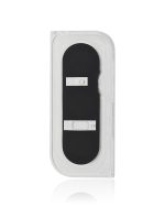 Samsung Galaxy S21 5G İle Uyumlu Arka Kamera Lensi Çerçeveli Halkalı (Phantom White) - Görsel 3
