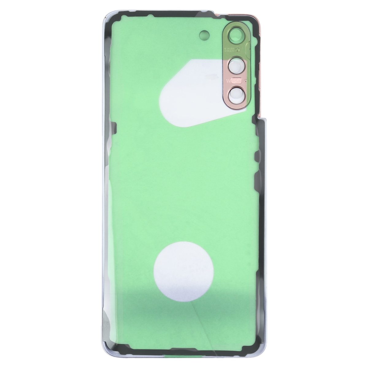 Samsung Galaxy S21 5G İle Uyumlu Arka Kapak Camı Kamera Lensiyle  (Aftermarket Plus) (Phantom Violet) - Görsel 2