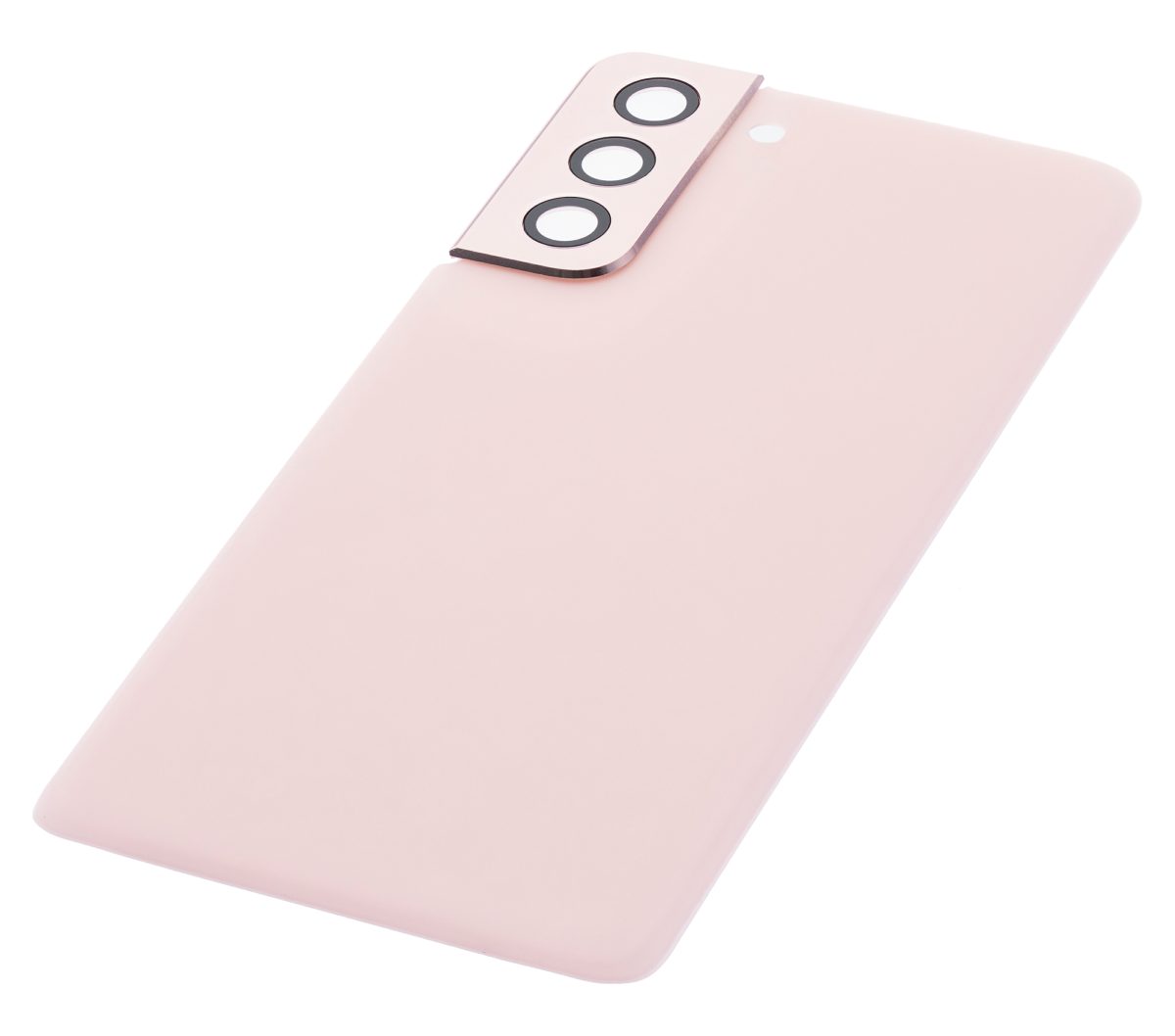 Samsung Galaxy S21 5G İle Uyumlu Arka Kapak Camı Kamera Lensiyle (Servis Paketi) (Hayalet Pembe) - Görsel 8