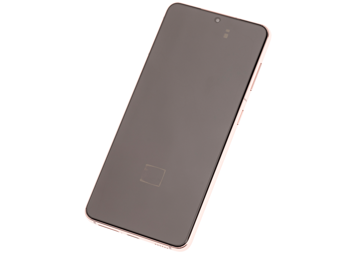Samsung Galaxy S21 5G İle Uyumlu İçin Çerçeveli ekran (Aftermarket Plus) (Phantom Pink) - Görsel 5