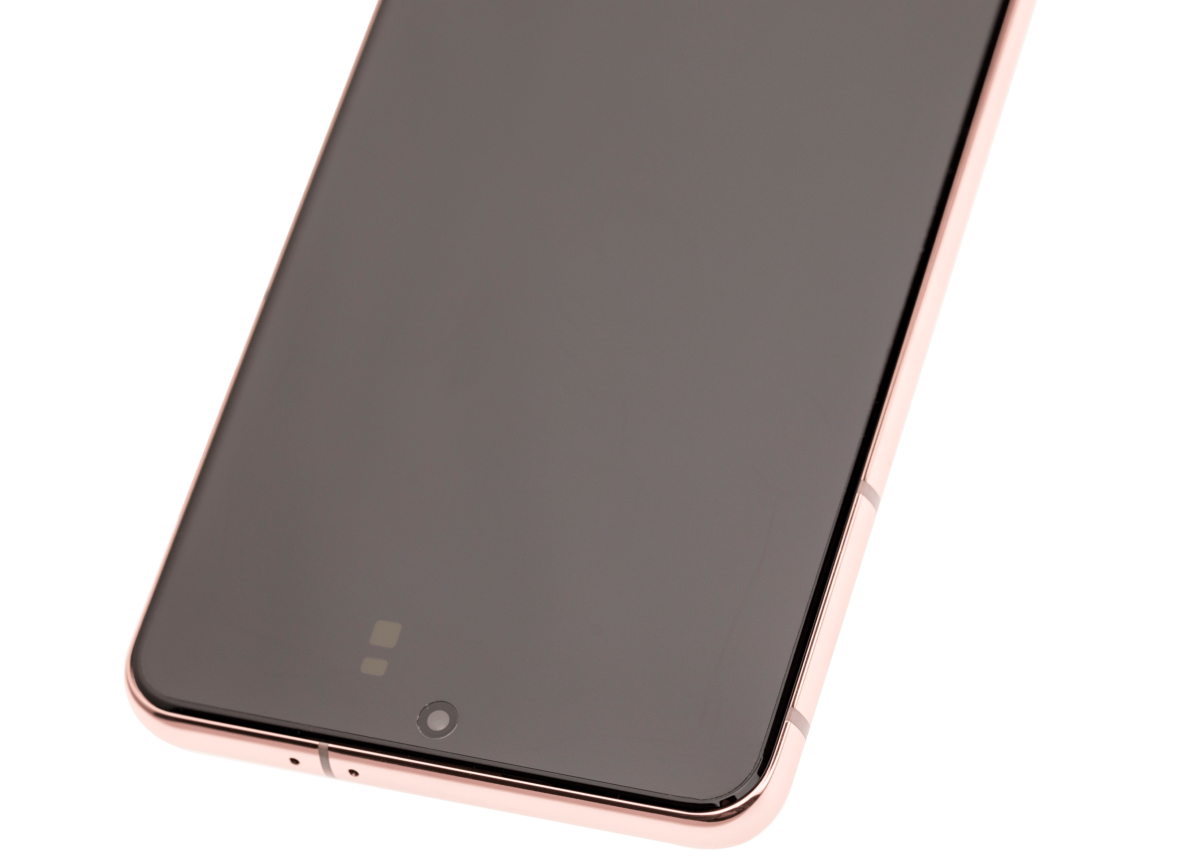 Samsung Galaxy S21 5G İle Uyumlu İçin Çerçeveli ekran (Aftermarket Plus) (Phantom Pink) - Görsel 7