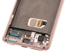 Samsung Galaxy S21 5G İle Uyumlu İçin Çerçeveli ekran (Aftermarket Plus) (Phantom Pink) - Görsel 9