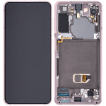 Samsung Galaxy S21 5G İle Uyumlu İçin Çerçeveli ekran (Aftermarket Plus) (Phantom Violet) - Görsel 2