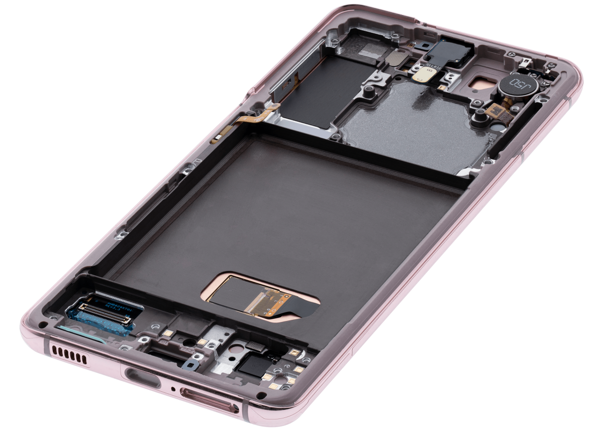 Samsung Galaxy S21 5G İle Uyumlu İçin Çerçeveli ekran (Aftermarket Plus) (Phantom Violet) - Görsel 6