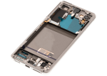 Samsung Galaxy S21 5G İle Uyumlu İçin Çerçeveli ekran (Aftermarket Plus) (Phantom White) - Görsel 6