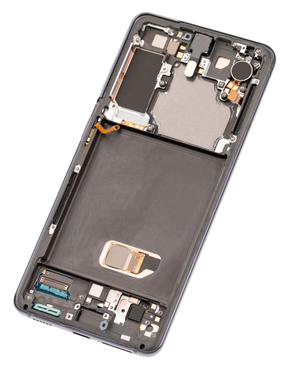 Samsung Galaxy S21 5G İle Uyumlu İçin Çerçeveli ekran Orijinal (Phantom Gri)  Orijinal Ekranı Uyumlu - Görsel 7