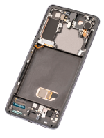 Samsung Galaxy S21 5G İle Uyumlu İçin Çerçeveli ekran Orijinal (Phantom Gri)  Orijinal Ekranı Uyumlu - Görsel 7