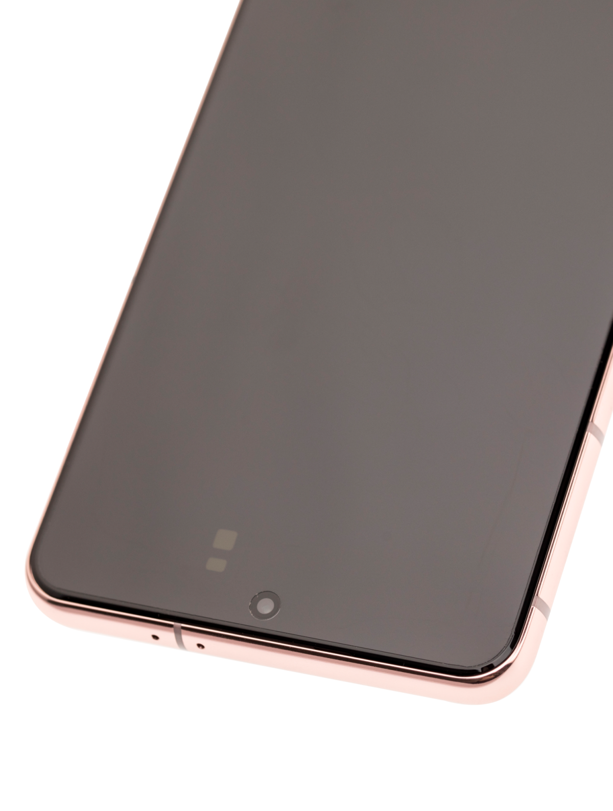 Samsung Galaxy S21 5G İle Uyumlu İçin Çerçeveli ekran Orijinal (Phantom Pembe)  Orijinal Ekranı - Görsel 4