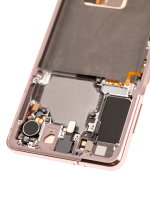 Samsung Galaxy S21 5G İle Uyumlu İçin Çerçeveli ekran Orijinal (Phantom Pembe)  Orijinal Ekranı - Görsel 8