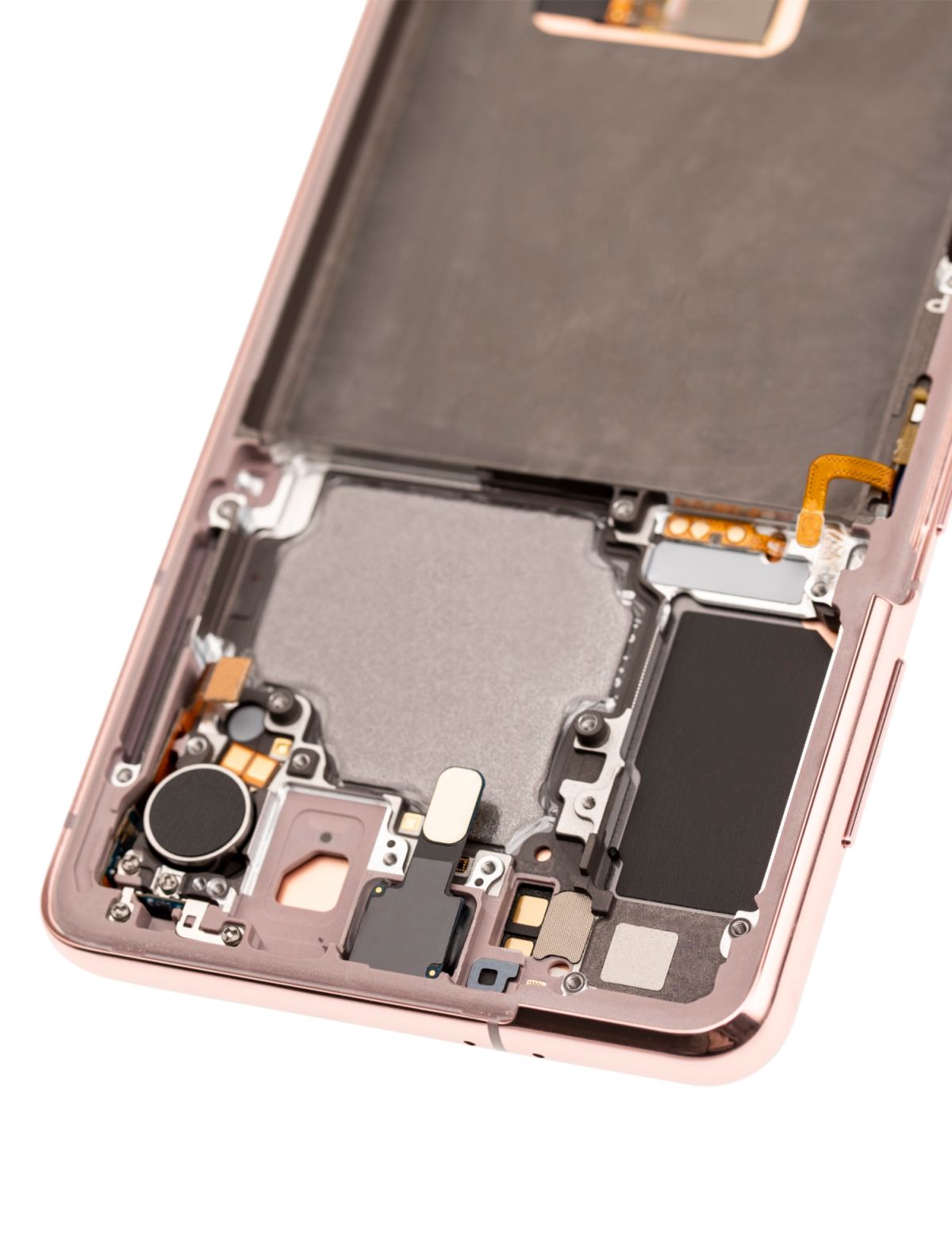 Samsung Galaxy S21 5G İle Uyumlu İçin Çerçeveli ekran Orijinal (Phantom Pembe)  Orijinal Ekranı - Görsel 9