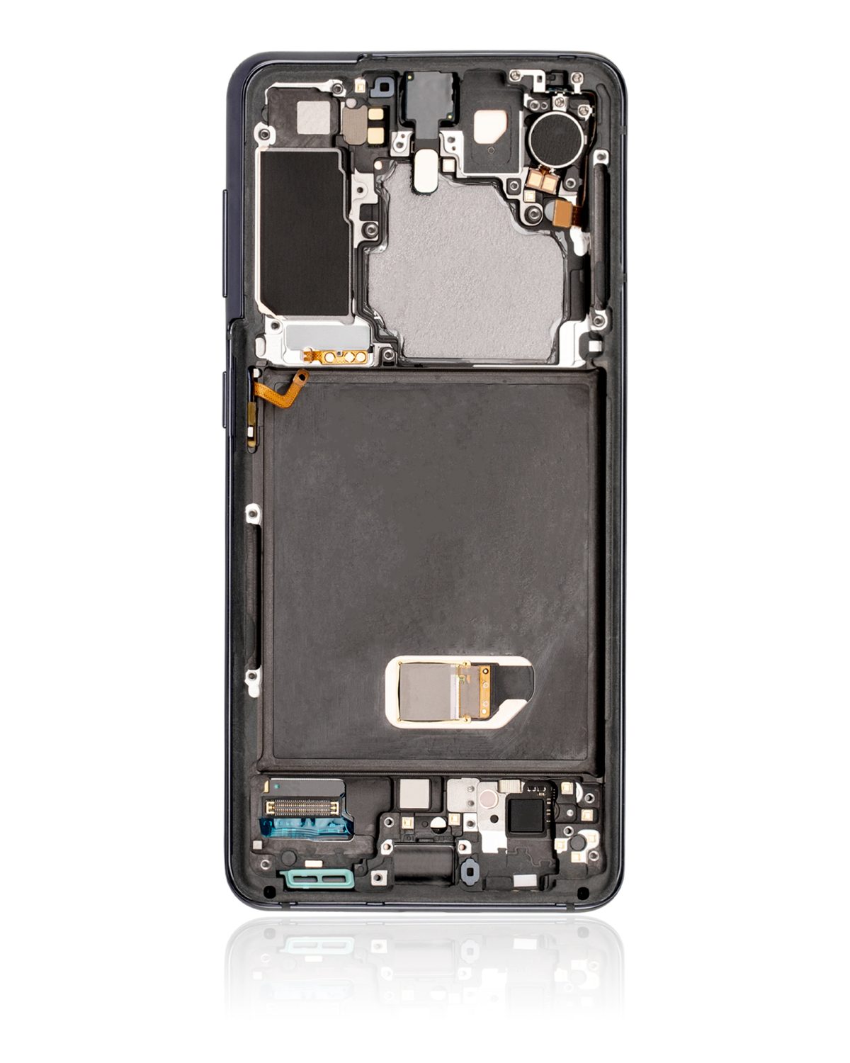 Samsung Galaxy S21 5G İle Uyumlu İçin Çerçeveli ekran (Service Pack) (Phantom Gray)  Orijinal Ekranı Uyumlu - Görsel 4