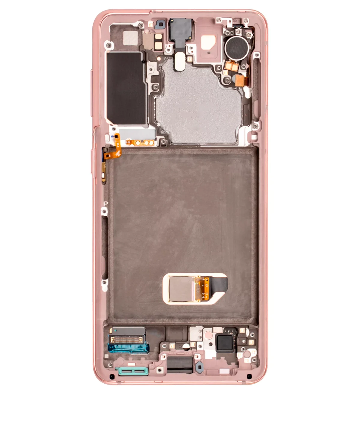 Samsung Galaxy S21 5G İle Uyumlu İçin Çerçeveli ekran (Service Pack) (Phantom Pink)  Orijinal Ekranı Uyumlu - Görsel 5