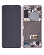 Samsung Galaxy S21 5G İle Uyumlu İçin Çerçeveli ekran (Service Pack) (Phantom Violet)  Orijinal Ekranı Uyumlu - Görsel 3