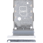 Samsung Galaxy S21 5G İle Uyumlu İle Uyumlu Çift Sim Kart Tepsisi (Phantom White)