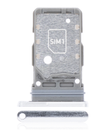 Samsung Galaxy S21 5G İle Uyumlu İle Uyumlu Çift Sim Kart Tepsisi (Phantom White) - Görsel 5