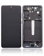 Samsung Galaxy S21 FE İle Uyumlu 5G - Çerçeveli ekran Orijinal Ekranı Orijinal (Grafit) - Görsel 2