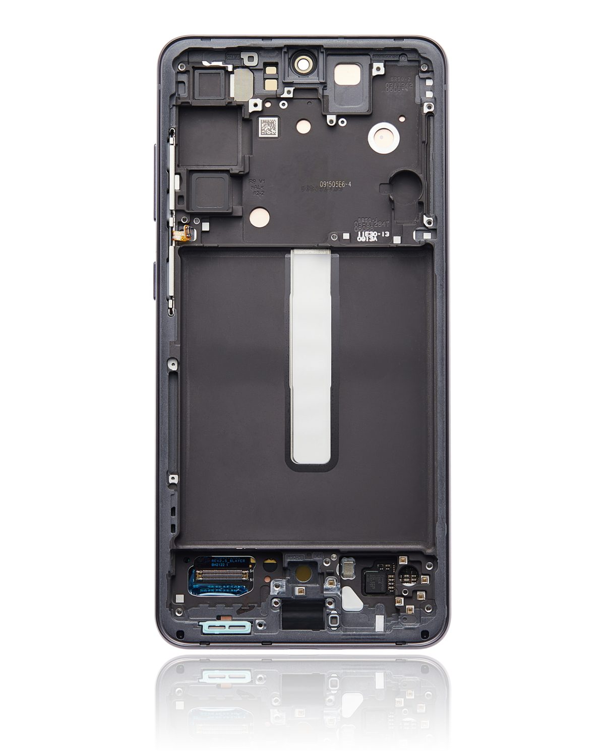Samsung Galaxy S21 FE İle Uyumlu 5G - Çerçeveli ekran Orijinal Ekranı Orijinal (Grafit) - Görsel 5