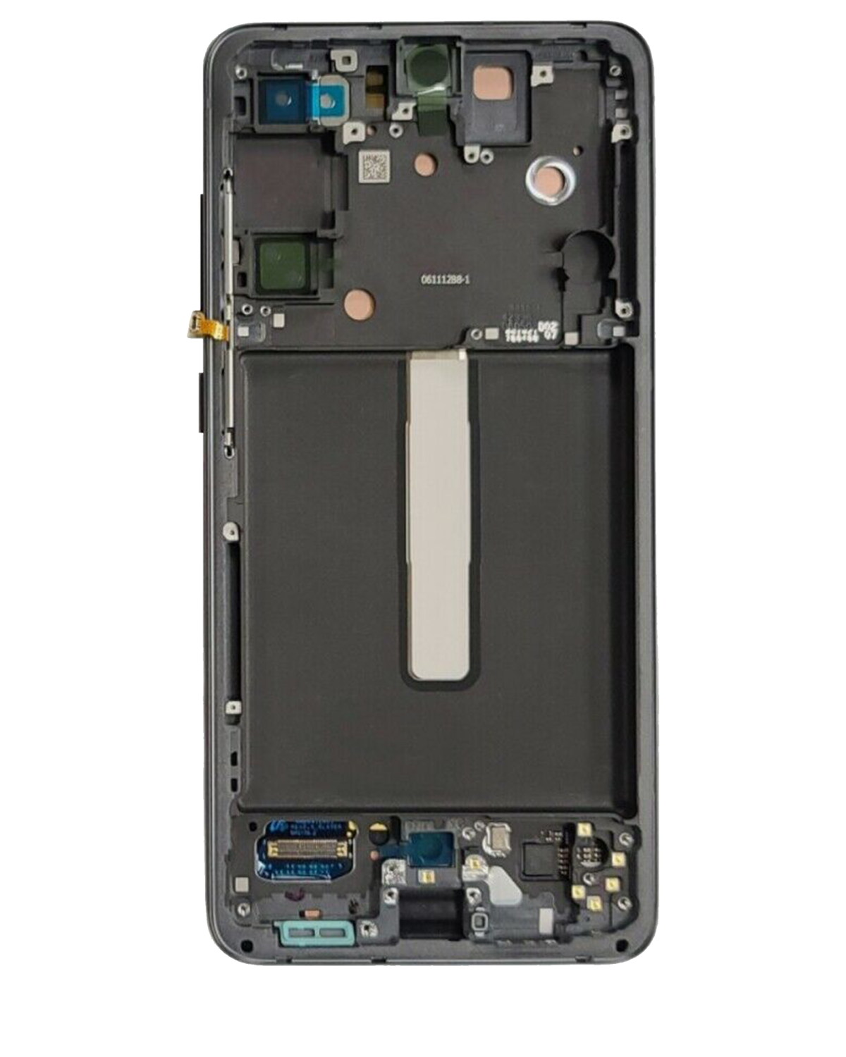 Samsung Galaxy S21 FE İle Uyumlu 5G - Çerçeveli ekran Orijinal Ekranı Orijinal (Lavanta) - Görsel 8