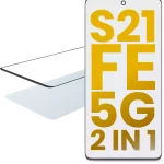Samsung Galaxy S21 FE İle Uyumlu 5G OCA Önceden Kurulu 2'si 1 Arada Ön Cam