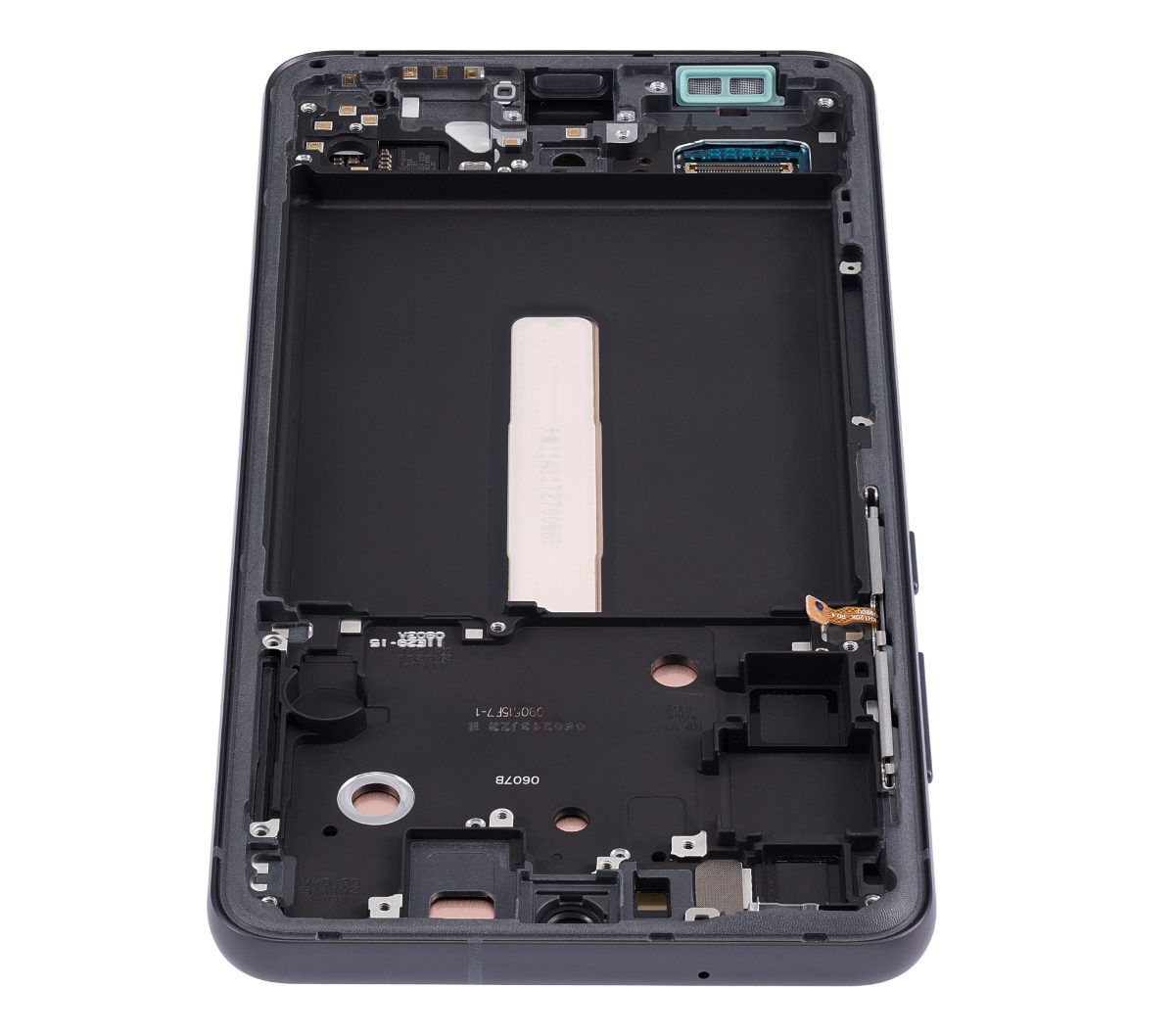Samsung Galaxy S21 FE İle Uyumlu 5G - (Servis Paketi) (Grafit) Çerçeveli ekran Orijinal Ekranı - Görsel 9