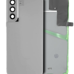 Samsung Galaxy S21 FE İle Uyumlu Arka Kapak Camı Kamera Lensiyle Uyumlu (Servis Paketi) (Grafit)