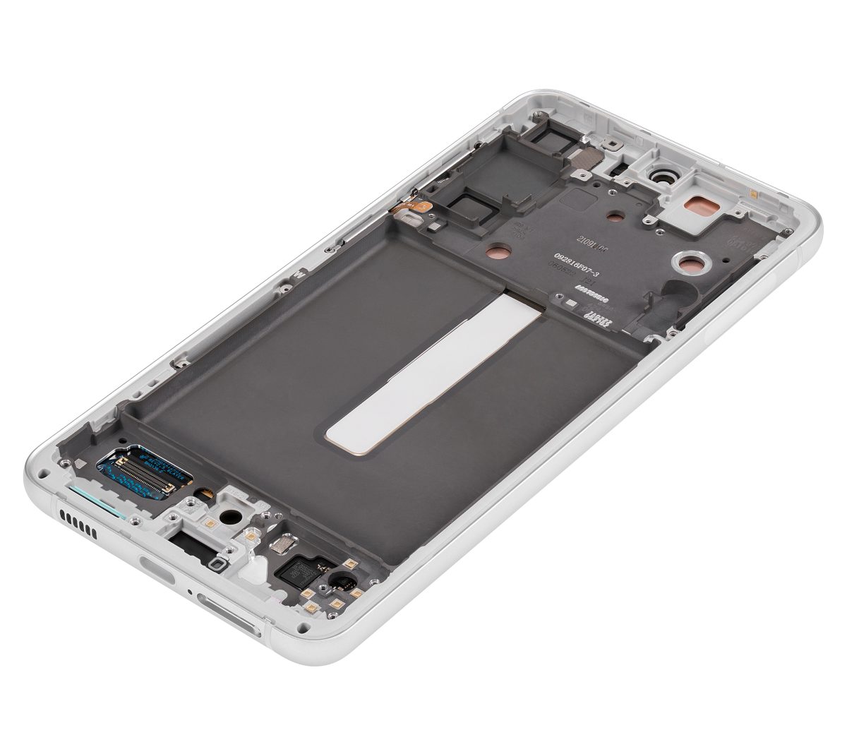 Samsung Galaxy S21 FE İle Uyumlu Çerçeveli Ekran Dokunmatik Orijinal Ekranı(Beyaz) - Görsel 7